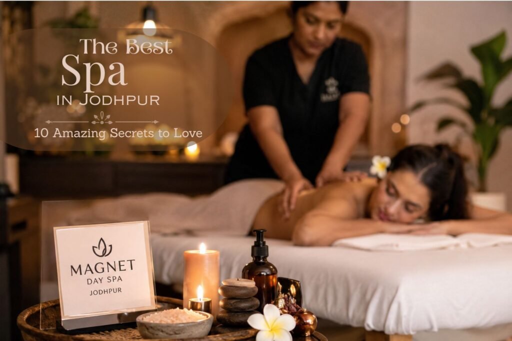 Best spa in Jodhpur - relaxing massage therapy at Magnet Day Spa